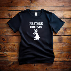Restore Britain Retro British Tee Classic Fit Shirt