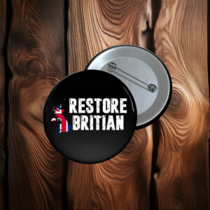 Restore Britain Rupert Lowe Distressed Union Jack Pin