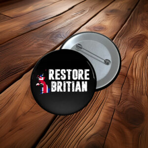 Restore Britain Rupert Lowe Distressed Union Jack Pin
