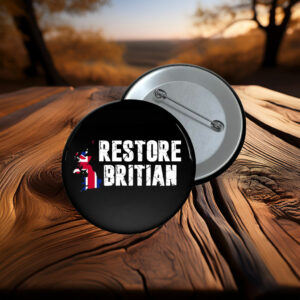 Restore Britain Rupert Lowe Distressed Union Jack Pin