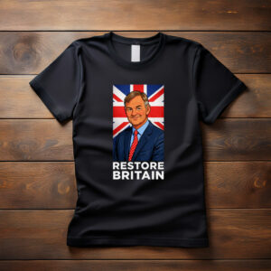 Restore Britain Rupert Lowe Novelty T-Shirt
