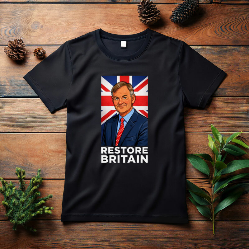 Restore Britain Rupert Lowe Novelty T-Shirt