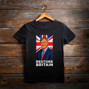 Restore Britain Rupert Lowe Novelty T-Shirt