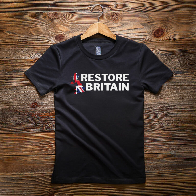 Restore Britain Rupert Lowe Politics Patriot British Anti Labour Top Tee