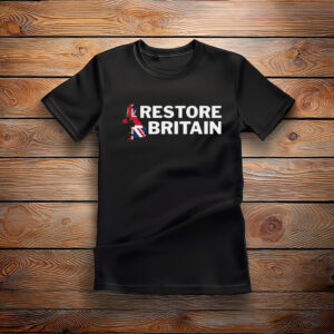 Restore Britain Rupert Lowe Politics Patriot British Anti Labour Top Tee