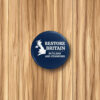 Restore Britain Rutland and Stamford Pin Button
