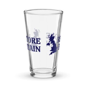 Restore Britain Shaker Pint Glass