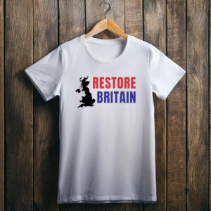 Restore Britain Shirt British Pride Political Statement Tee