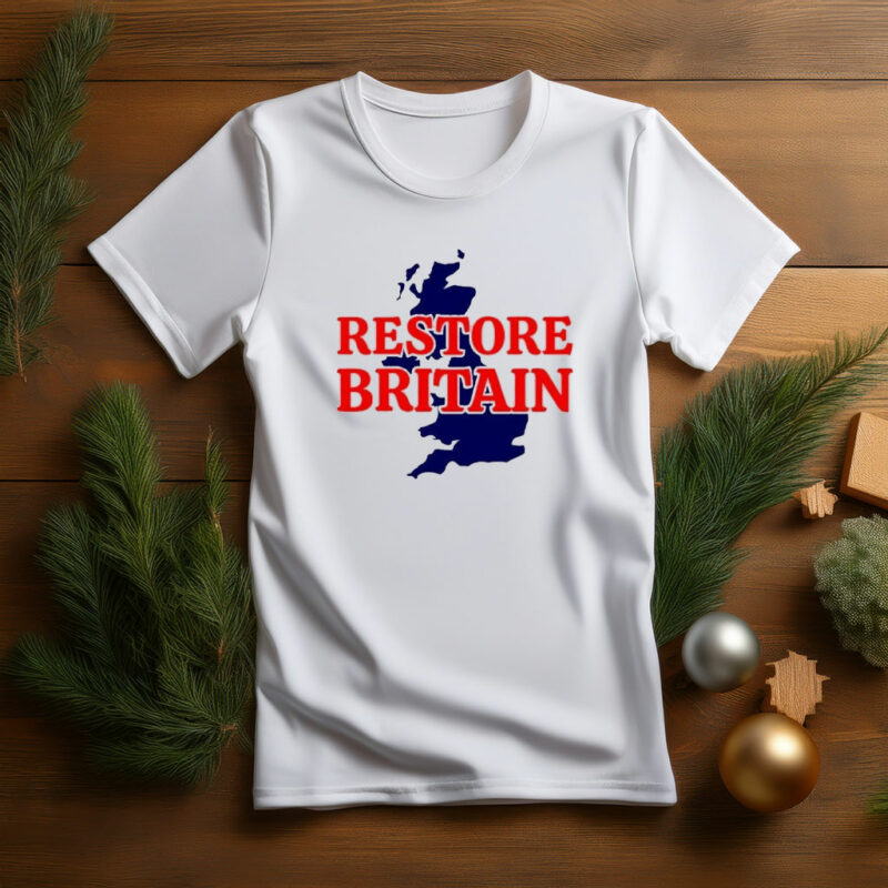 Restore Britain Shirt British Pride Union Inspired Tee