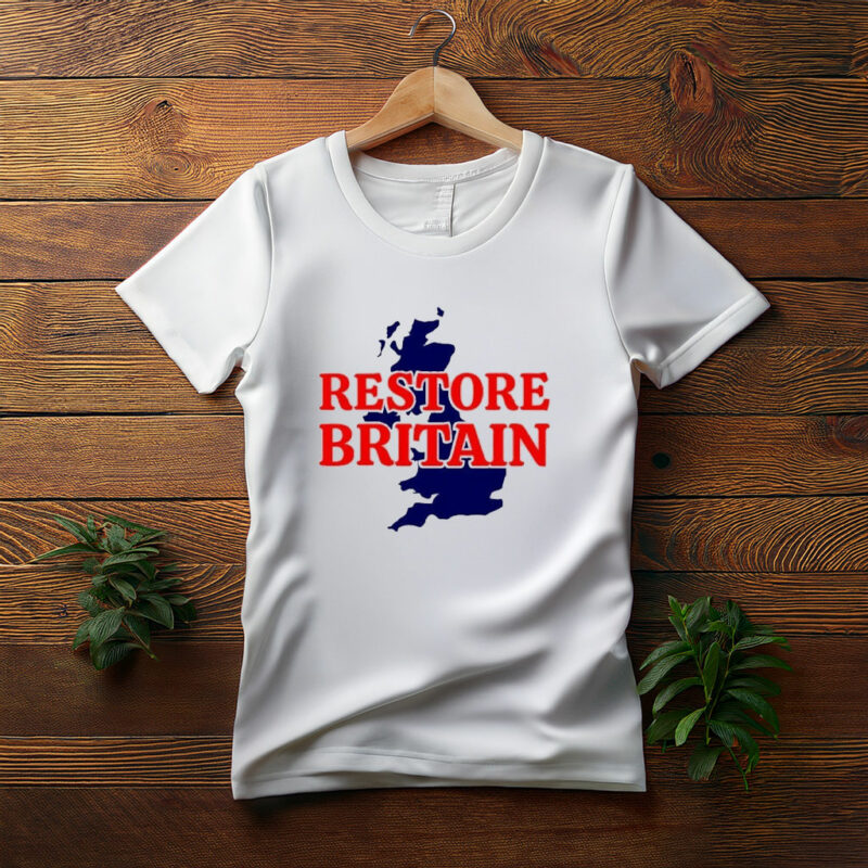 Restore Britain Shirt British Pride Union Inspired Tee
