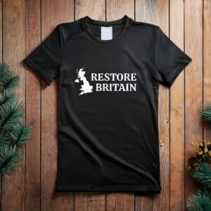 Restore Britain Shirt Gift for UK Patriot Graphic Tee