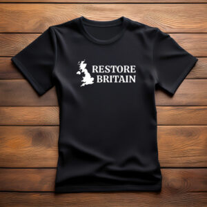 Restore Britain Streetwear UK Graphic T-Shirt