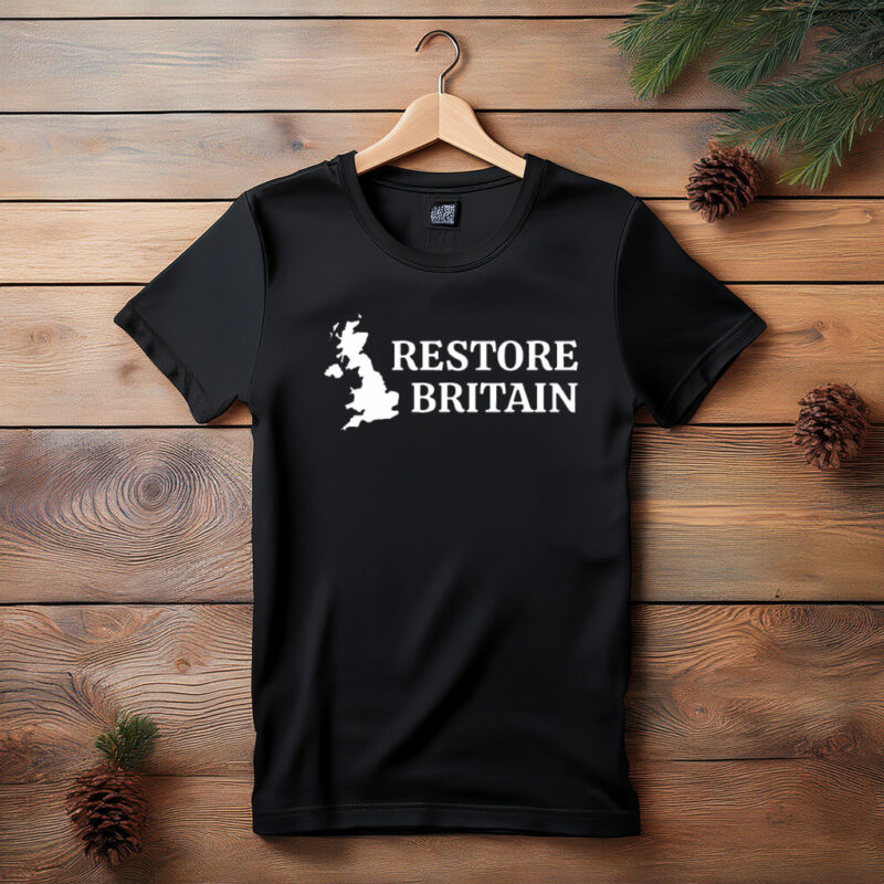 Restore Britain Streetwear UK Graphic T-Shirt