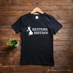 Restore Britain Streetwear UK Graphic T-Shirt