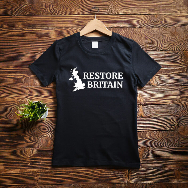 Restore Britain Streetwear UK Graphic T-Shirt