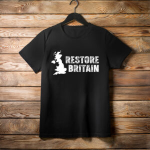Restore Britain T-Shirt Classic UK Statement Tee