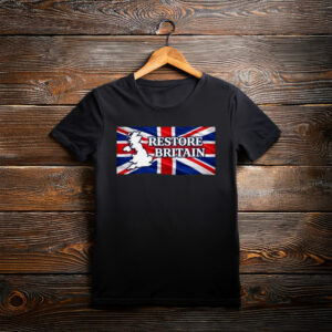 Restore Britain T-Shirt United Kingdom Pride Shirt