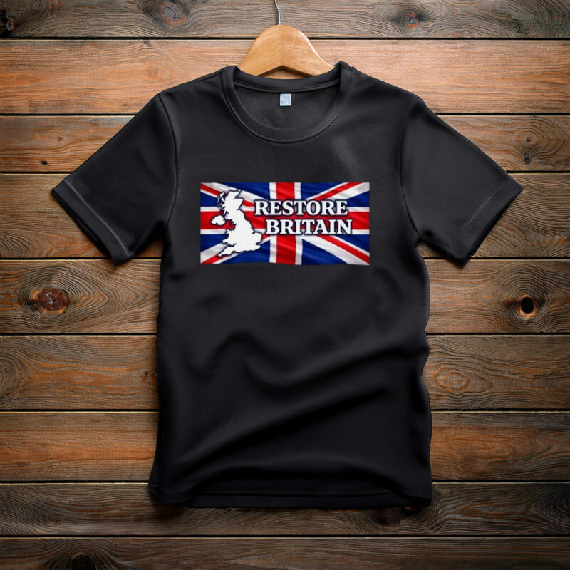 Restore Britain T-Shirt United Kingdom Pride Shirt
