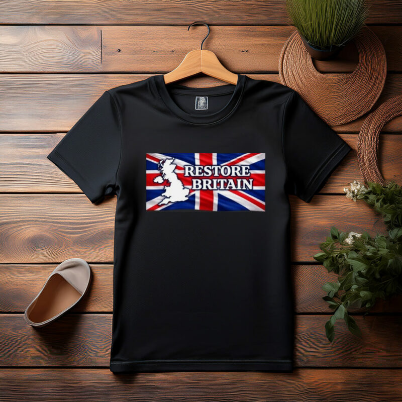 Restore Britain T-Shirt United Kingdom Pride Shirt