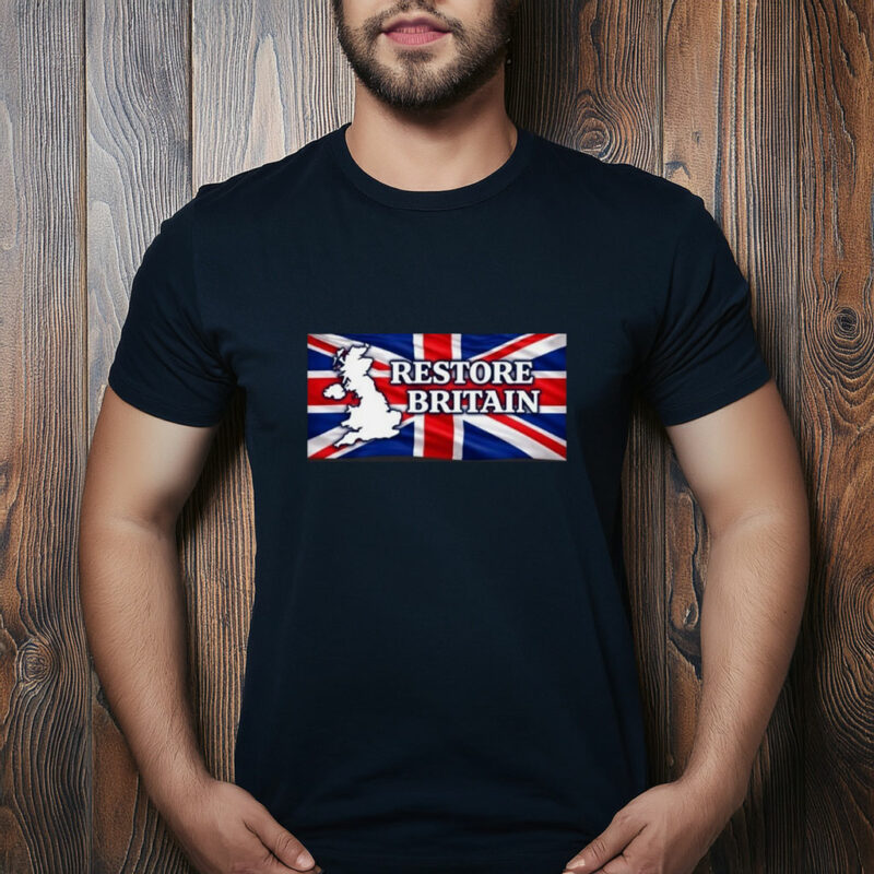 Restore Britain T-Shirt United Kingdom Pride Shirt