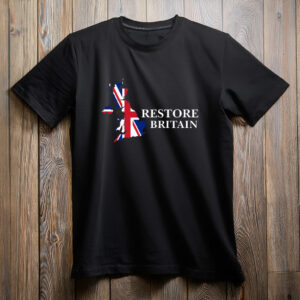 Restore Britain T-Shirt – Unisex Patriotic Graphic Tee
