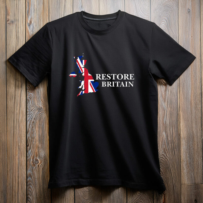 Restore Britain T-Shirt – Unisex Patriotic Graphic Tee