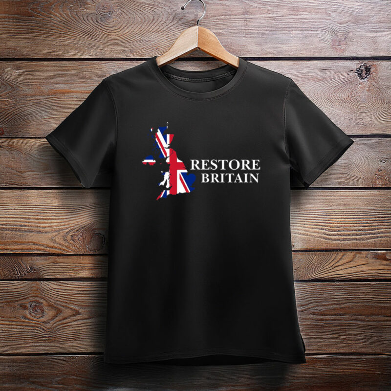 Restore Britain T-Shirt – Unisex Patriotic Graphic Tee