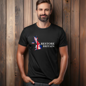 Restore Britain T-Shirt – Unisex Patriotic Graphic Tee
