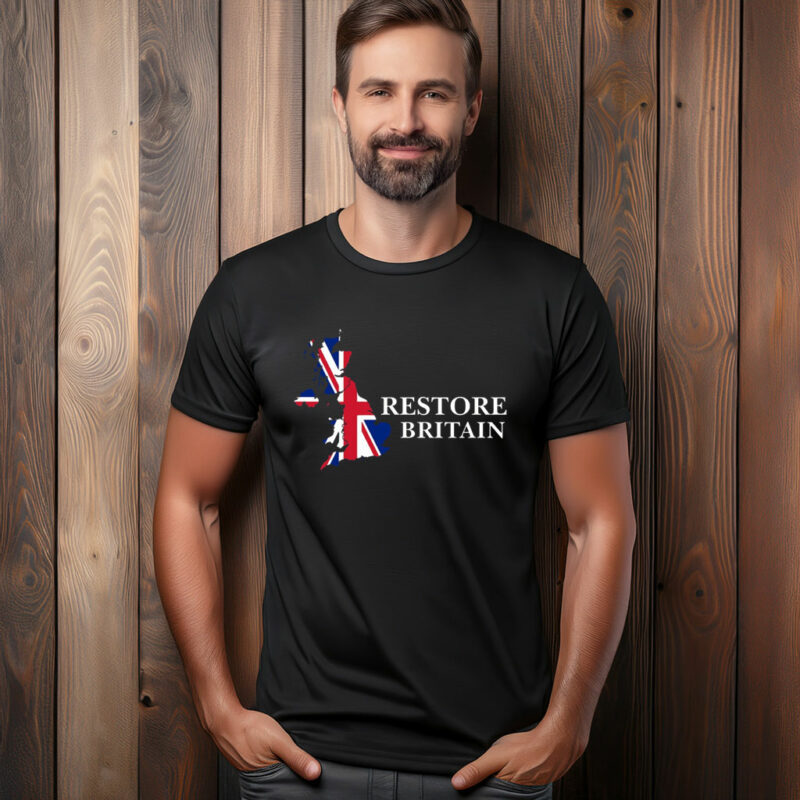 Restore Britain T-Shirt – Unisex Patriotic Graphic Tee