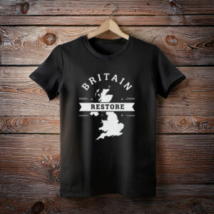 Restore Britain Tee Celebrate British Identity Shirt