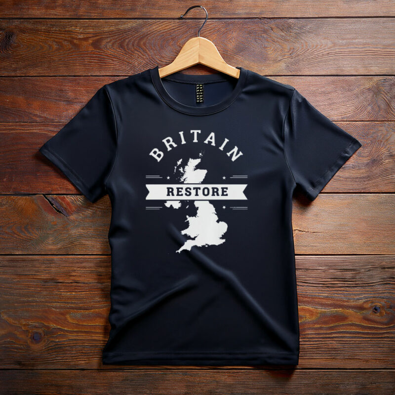 Restore Britain Tee Celebrate British Identity Shirt