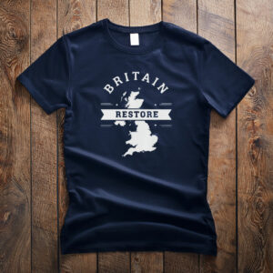 Restore Britain Tee Celebrate British Identity Shirt
