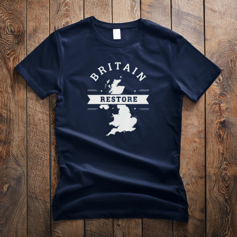Restore Britain Tee Celebrate British Identity Shirt