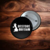 Restore Britain UK Map British Pride Button