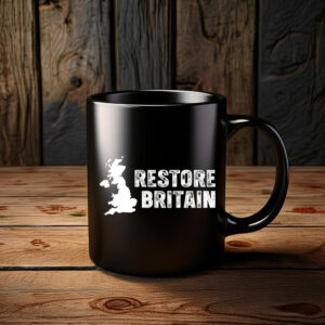 Restore Britain UK Map British Pride Mug