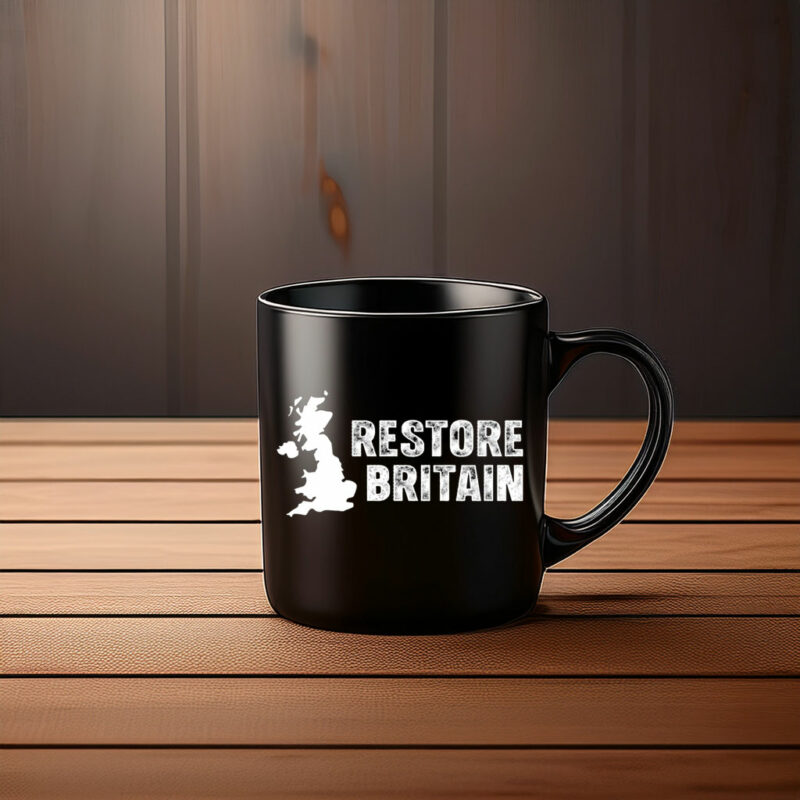 Restore Britain UK Map British Pride Mug