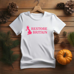 Restore Britain UK Pride Shirt Soft Cotton Graphic Tee