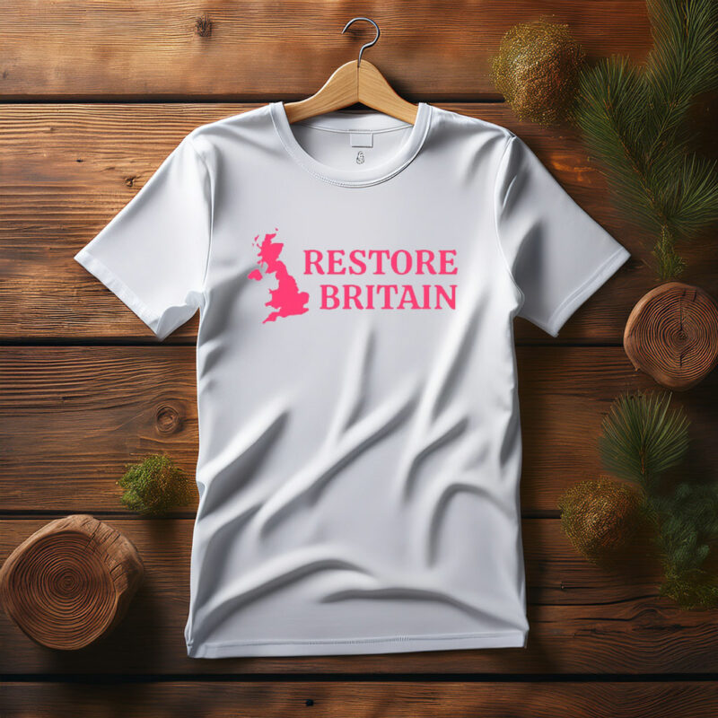 Restore Britain UK Pride Shirt Soft Cotton Graphic Tee