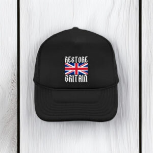 Restore Britain Union Jack Logo Black Hat
