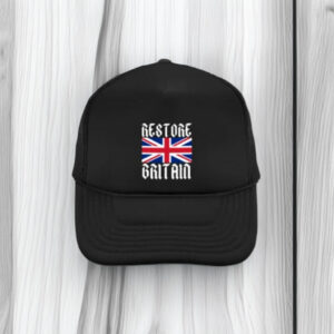 Restore Britain Union Jack Logo Black Hat