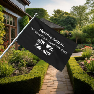Restore Britain Union Jack Rupert Lowe Flag