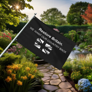 Restore Britain Union Jack Rupert Lowe Flag