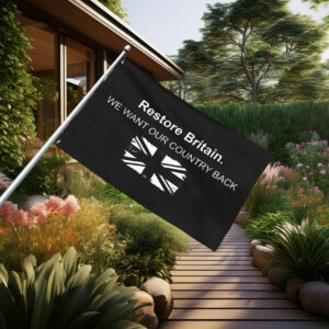 Restore Britain Union Jack Rupert Lowe Flag