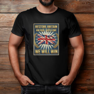 Restore Britain Union Jack T-Shirt