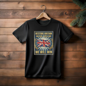 Restore Britain Union Jack T-Shirt