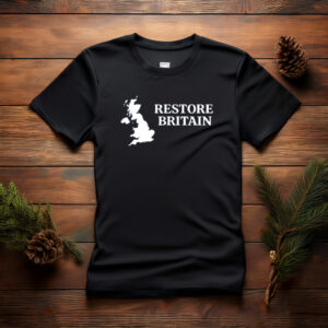 Restore Britain Vintage Style UK Graphic Shirt