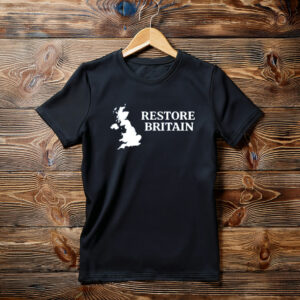 Restore Britain Vintage Style UK Graphic Shirt