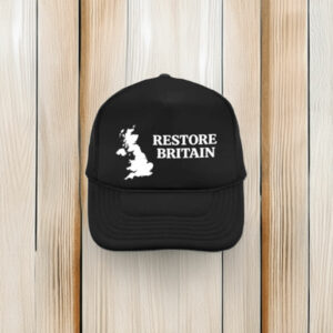 Restore Britain White UK Silhouette Hat
