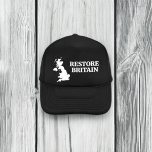 Restore Britain White UK Silhouette Hat