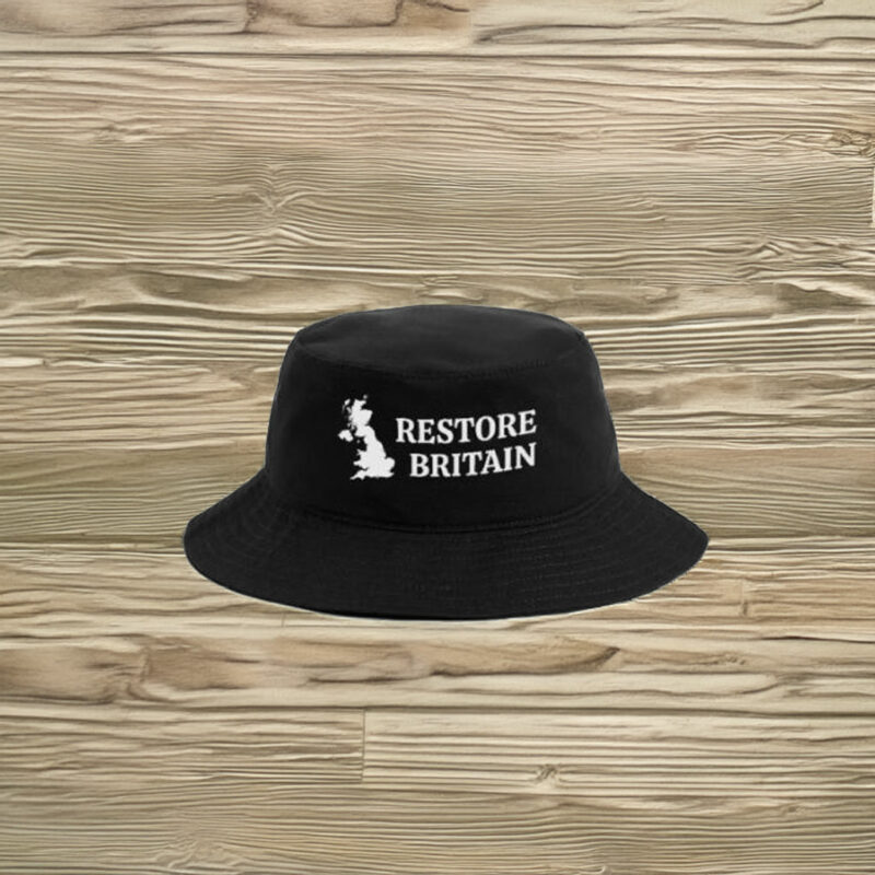 Restore Britain – Patriotic UK Silhouette Bucket Hat